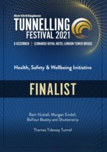 Image of New Civil Engineer Finalist 2021 Certificate